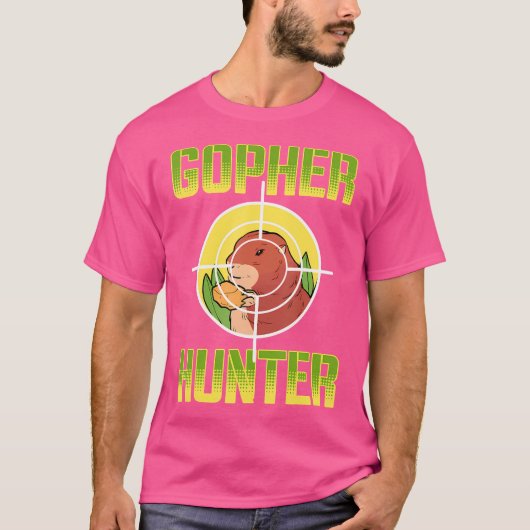 ゴッハー造園ゴッハーハンター Tシャツ (正面)