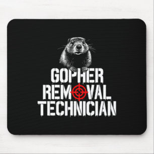 ゴッパー狩りトリップゴッファハンターサプライGopher マウスパッド