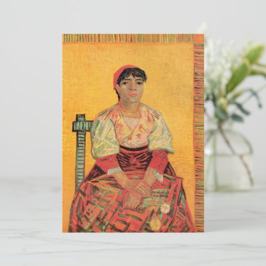 ゴッホによるイタリア人女性の肖像 (スタンド正面)