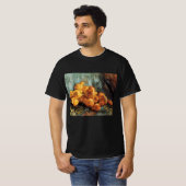 ゴッホによるカイネの梨のある静物画 Tシャツ (正面フル)