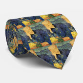 ゴッホによるガシェ博士の肖像 ネクタイ (ロール)