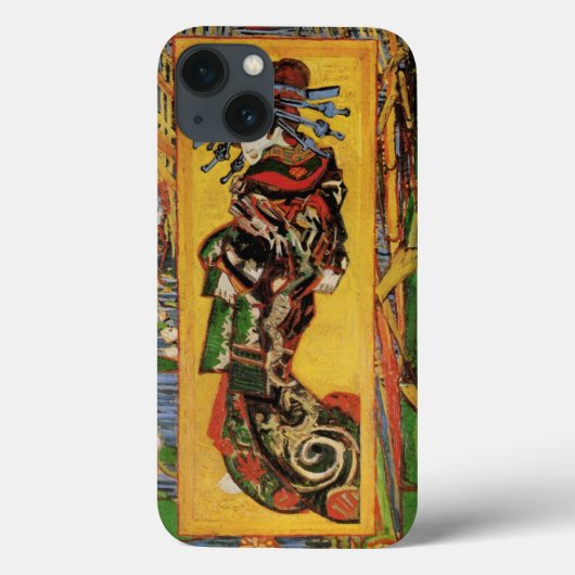 ゴッホによる日本人遊女オイラン Case-Mate iPhoneケース (裏面)