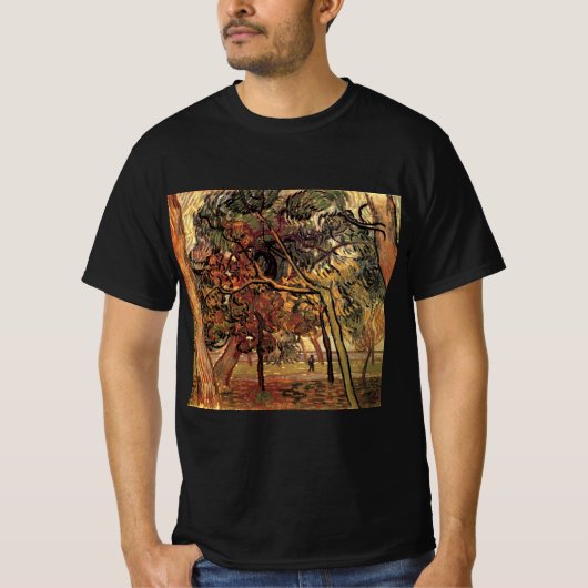 ゴッホによる松の木の研究 Tシャツ (正面)