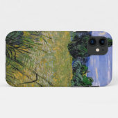 ゴッホによる糸杉のある緑の麦畑 Case-Mate iPhoneケース (裏面(横))