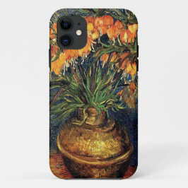 ゴッホによる銅の花瓶のフリチラリア iPhone 11 ケース
