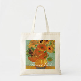 ゴッホのひまわりの花瓶 トートバッグ