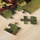 ゴッホのひまわり模様の花瓶 ジグソーパズル (側面)