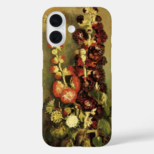 ゴッホのひまわり模様の花瓶 Case-Mate iPhoneケース (裏面)