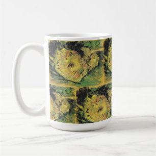 ゴッホのひまわり - 鮮やかな黄色の花の芸術 コーヒーマグカップ