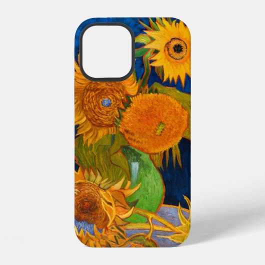 ゴッホのひまわり iPhoneケース (裏面)