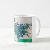 ゴッホのアイリスと花瓶 コーヒーマグカップ (正面右)