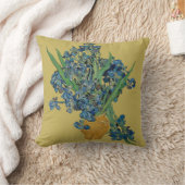 ゴッホのアイリス枕 クッション (ブランケット)