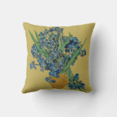 ゴッホのアイリス枕 クッション (裏面)