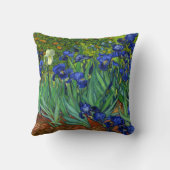 ゴッホのアイリス クッション (裏面)