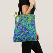 ゴッホのアイリス トートバッグ (クローズアップ)