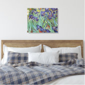 ゴッホのアイリス　印象派の絵画 キャンバスプリント (インサイチュ (寝室))