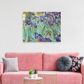 ゴッホのアイリス　印象派の絵画 キャンバスプリント (インサイチュ (リビング))