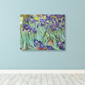 ゴッホのアイリス　印象派の絵画 キャンバスプリント (インサイチュ (ウッドフロア))