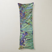 ゴッホのアイリス　印象派の絵画 ボディピロー (裏面 (縦))