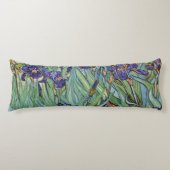 ゴッホのアイリス　印象派の絵画 ボディピロー (正面)