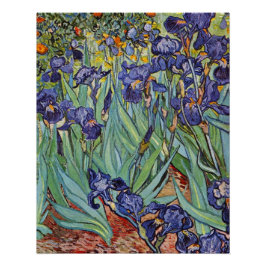 ゴッホのアイリス　印象派の絵画 ポスター
