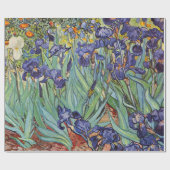 ゴッホのアイリス 印象派の絵画 ラッピングペーパー (フラット)