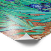 ゴッホのアイリス（1889） フォトプリント            (角)