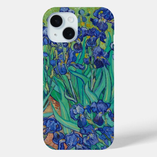 ゴッホのアイリス Case-Mate iPhoneケース (裏面)