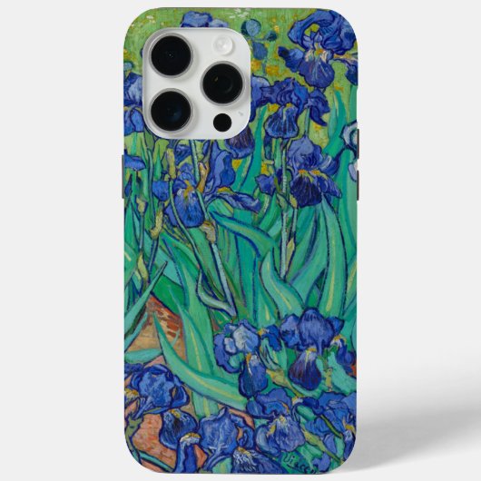 ゴッホのアイリス Case-Mate iPhoneケース (裏面)