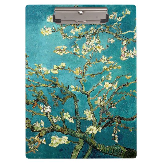 ゴッホのアルモンドの花 印象派 クリップボード (正面)