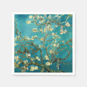 ゴッホのアルモンドの花 印象派 スタンダードカクテルナプキン (正面)