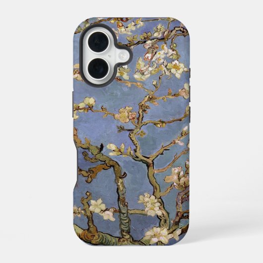 ゴッホのアルモンドの花 iPhone 16ケース (裏面)