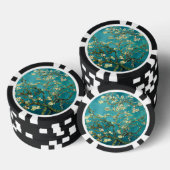 ゴッホのアルモンド・ブロッサム クラシック印象派 ポーカーチップ (積み重ね)