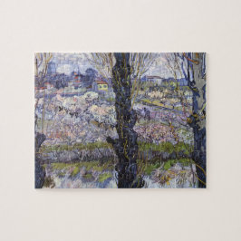 ゴッホのアルル風景 花咲く果樹園 アート ジグソーパズル