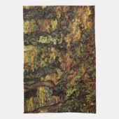 ゴッホのイタドリとツタ キッチンタオル (縦)