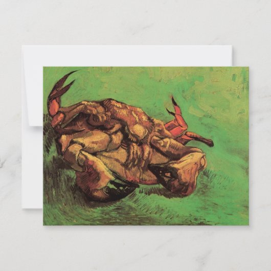 ゴッホのカニの絵 (正面)