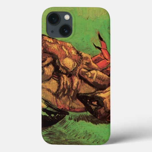ゴッホのカニの絵 Case-Mate iPhoneケース (裏面)