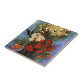 ゴッホのカーネーションの花瓶 タイル (側面)