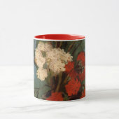 ゴッホのカーネーションの花瓶 マグカップ (中央)