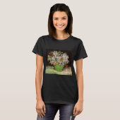 ゴッホのキンギョソウの花の壺 Tシャツ (正面フル)