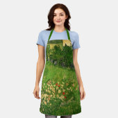ゴッホのダービニーの庭、ル・ジャルダン エプロン (着用した状態)