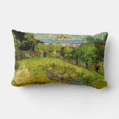 ゴッホのダービニーの庭、ル・ジャルダン ランバークッション (裏面)