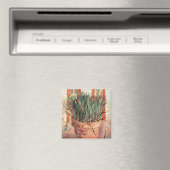 ゴッホのチーズの植木鉢 スティルライフ マグネット (インサイチュ (食洗機))