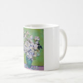 ゴッホのバラの花瓶 コーヒーマグカップ (正面右)