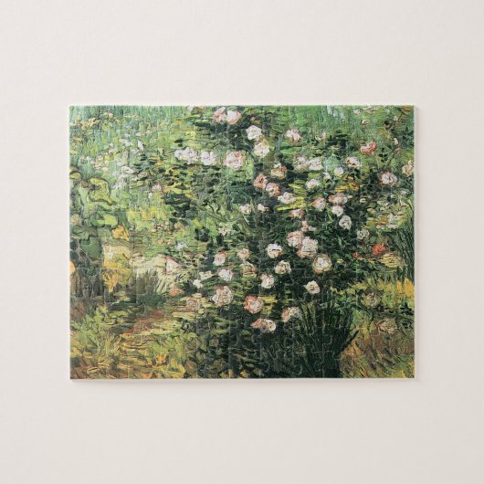 ゴッホのバラの花 ジグソーパズル (横)