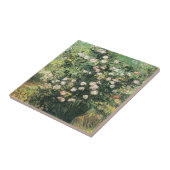 ゴッホのバラの花 タイル (側面)