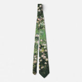ゴッホのバラの花 ネクタイ (裏面)