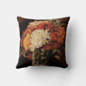 ゴッホのヒマワリの花瓶 クッション (裏面)