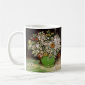 ゴッホのヒマワリの花瓶 コーヒーマグカップ (左)