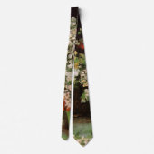 ゴッホのヒマワリの花瓶 ネクタイ (裏面)